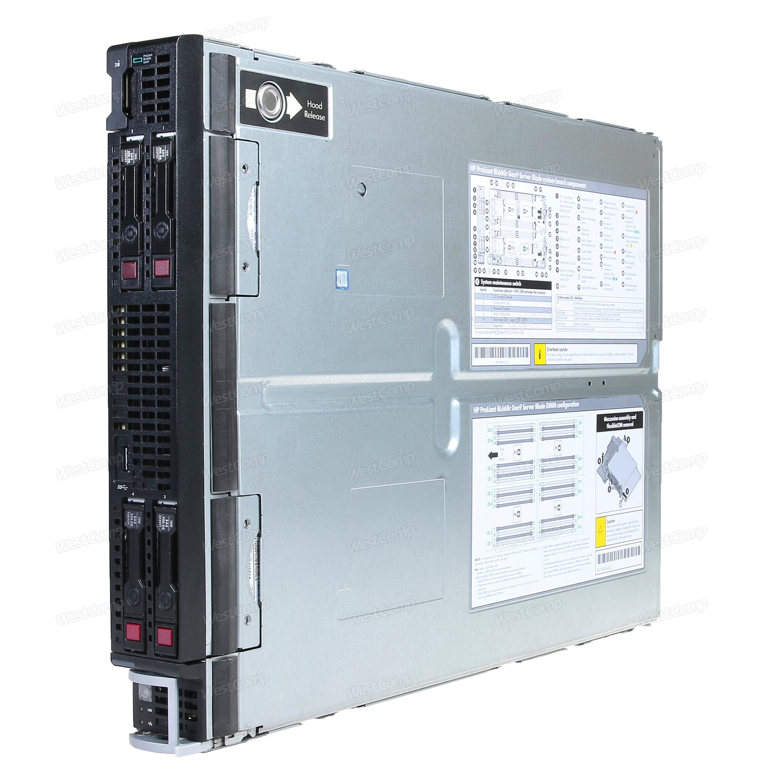 HP Proliant BL660с Gen9 4xXeon E5-4620v4 10-Core / 128Gb (4x32GB) DDR4 2400 / P246br / 1Gb FBWC