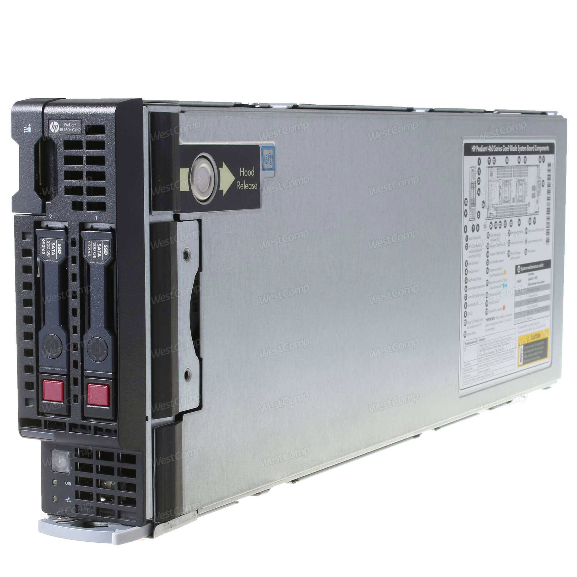 HP Proliant BL460с Gen9 2xXeon 12-Core E5-2650v4 / 128Gb (4x32) pc4-2400p / P244br / 536FLB