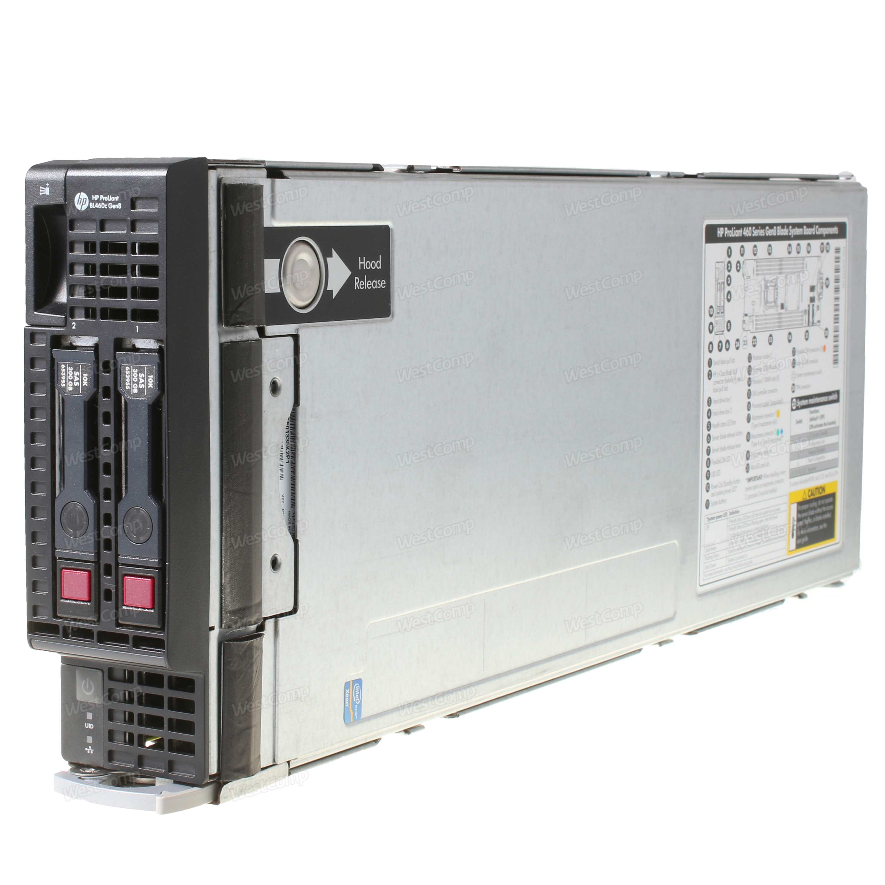HP Proliant BL460с Gen8 2xXeon 10-Core E5-2680v2 / 192Gb (6x32) pc3-14900 / SA P220i 512mb BBWC
